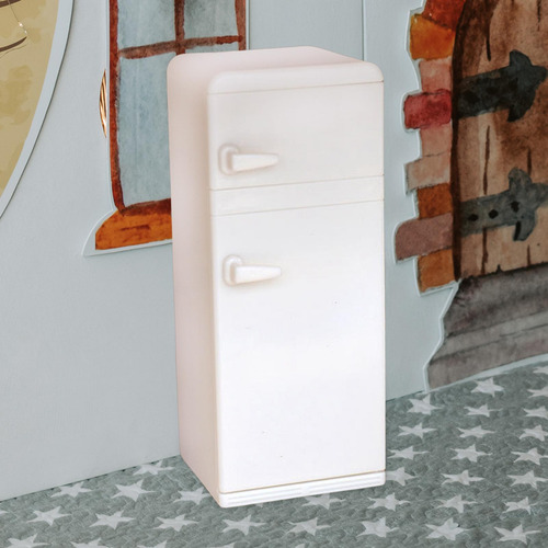 Mini Nevera Para Casa De Muñecas, Aparato De Cocina Con,