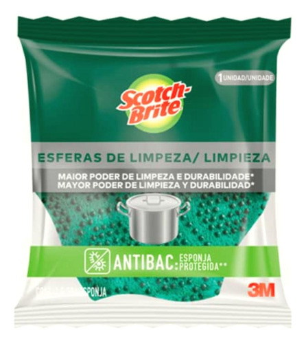 Esponja Para Trastes Scotch-brite® Esferas De Limpieza, 1