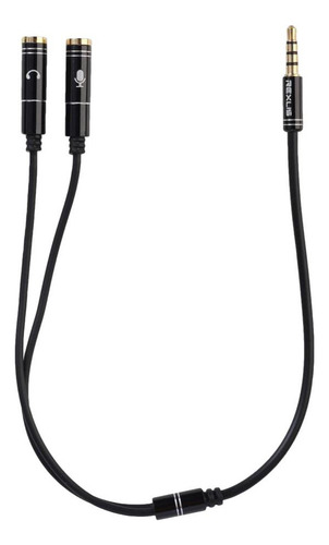 Adaptador De Para Auriculares Macho A 2 Hembras 5 Piezas