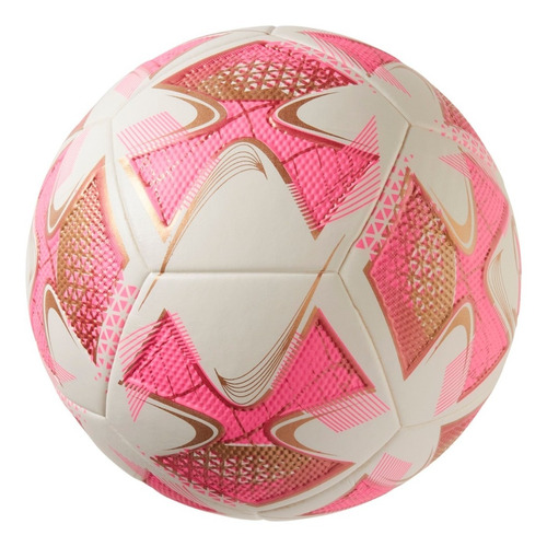 Bola De Futsal Slick 22 Topper Cor Branco/Rosa/Ouro