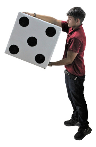 Cubo Grande Estimulación Temprana Blanco Con Negro
