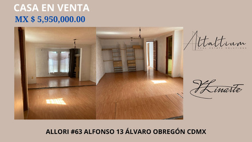 Casa En Venta En Alvaro Obregon Cdmx I Vl11-ca-011