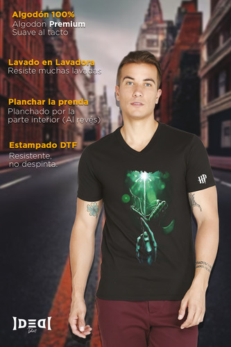 Playera Harry Potter 12 Caballero Cuello Redondo