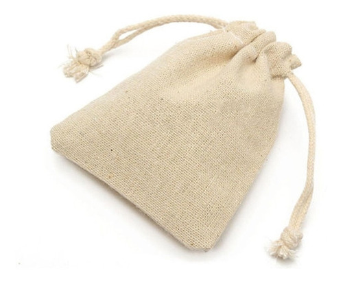 50 Bolsas De Arpillera Natural Con Bolsas De Lino.