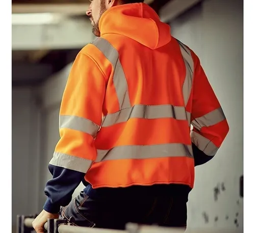 Sudadera Con Capucha Seguridad Alta Visibilidad