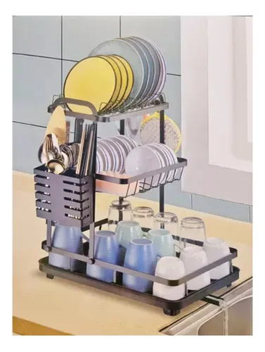Escurridor De Platos 3 Niveles Escurridor De Loza Secaplatos