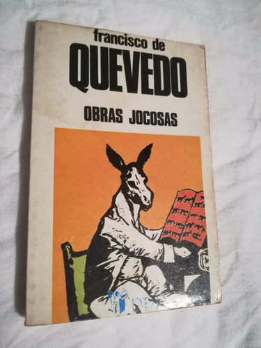 Libro Obras Jocosas, Francisco De Quevedo.