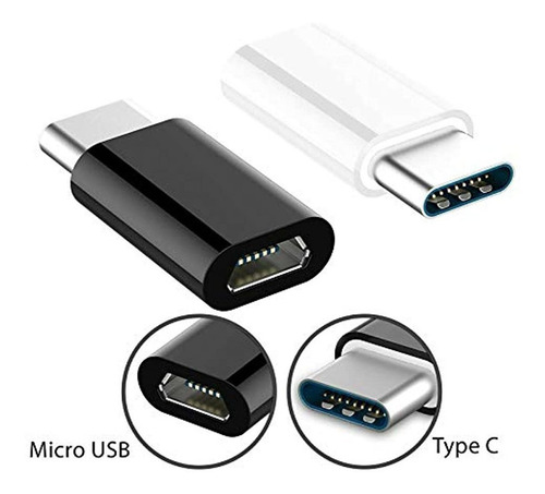 Imagen 4 de 5 de Adaptador Micro Usb A Usb C
