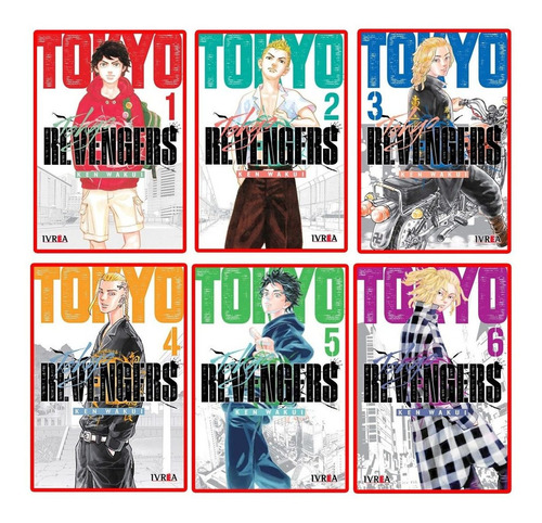 Combo Tokyo Revengers 1 , 2, 3, 4, 5 Y 6 - Manga Ivrea