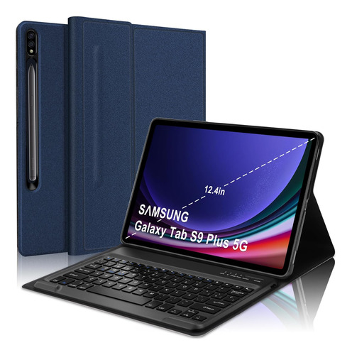 Sengbirch Funda Teclado Ñ P/ Galaxy Tab S9+ Plus 12.4 