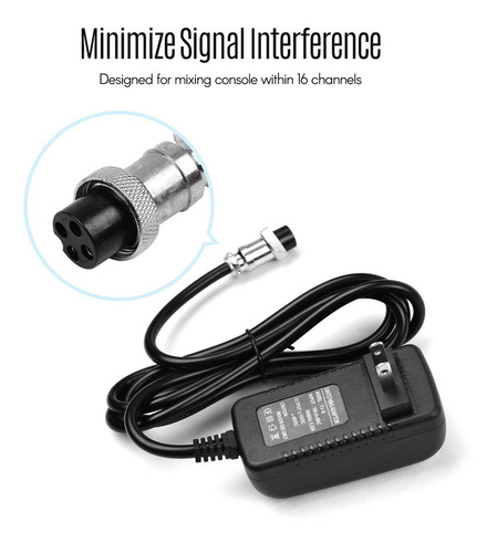 Adaptador De Fuente D/alimentación D/mezcladora Ca 15v 230ma
