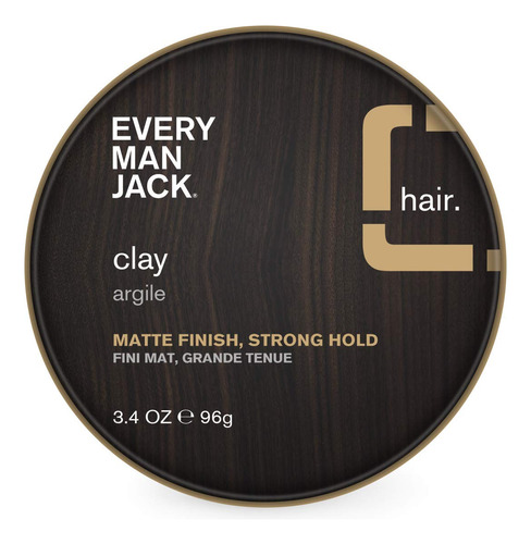 Every Man Jack Arcilla Para Peinar, 3.4 Oz