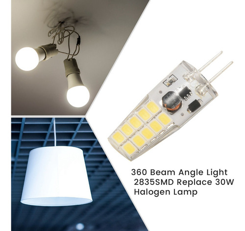 30 Uds. Bombilla Led G4 Ac/dc12v-24v 3w Led G4 Luz 20led 360