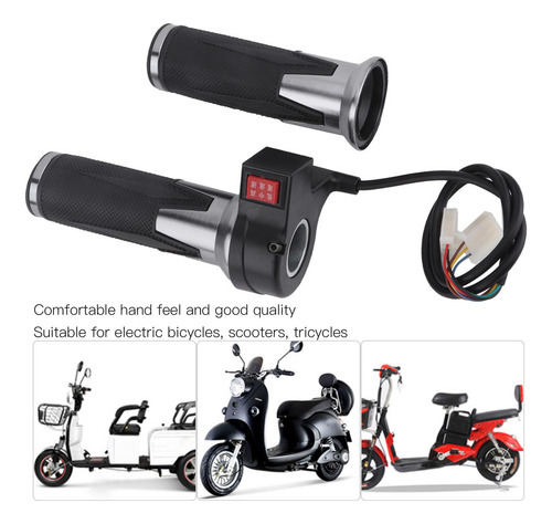 - Accesorios Para Bicicleta Eléctrica 1 Par De Puños De