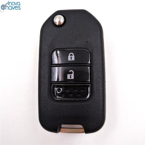 Imagem 1 de 5 de Chave Honda Fit Hrv Wrv Após 2015 Completa C/ Lâmina G