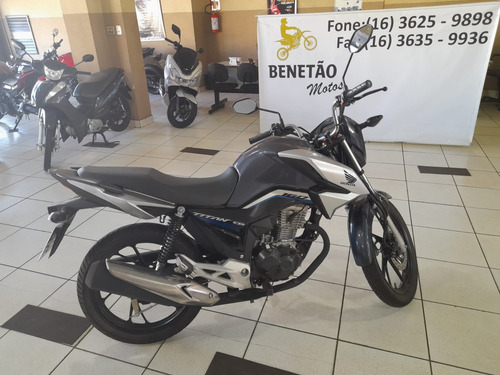 Imagem 5 de 10 de Honda Cg 160 Titan Cinza 2022