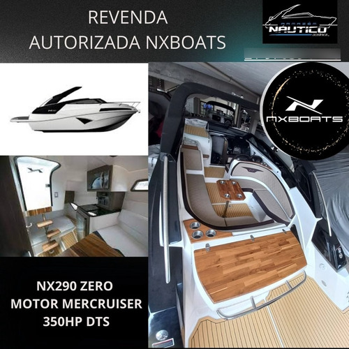 Lancha Nx290 Com Motor Mercruiser 350hp