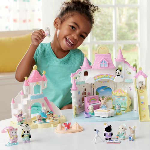 Trío Divertido De Piscina Calico Critters Nursery Friends