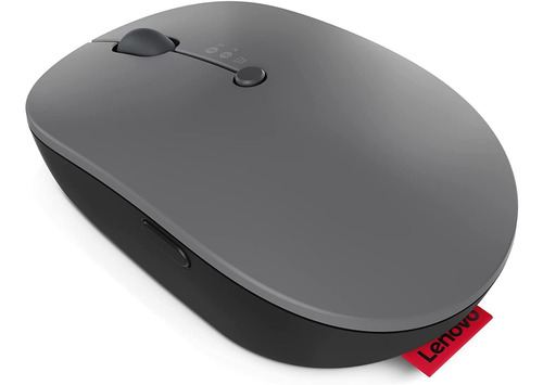 Mouse Inalambrico Gris + Cable Usb C Lenovo Multi-device