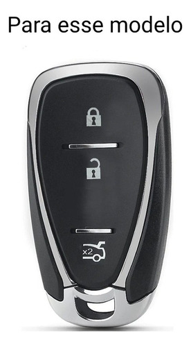 Capa Para Chave De Presença Chevrolet Onix Plus | Silicone