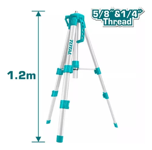 Tripode Para Nivel Laser 1.2mt Profesional Total Tllt01152
