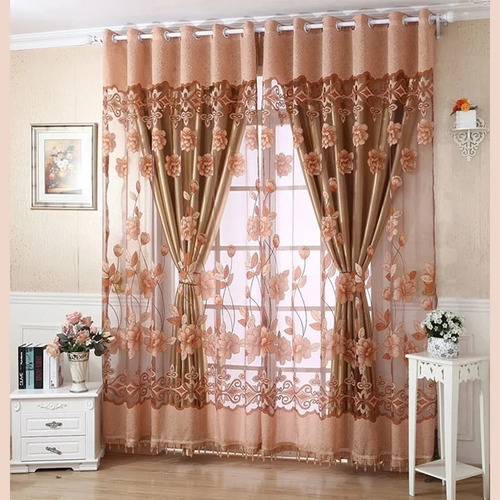 Ventana De Lujo Con Estampado Floral Elegant Luxury [u] [u]