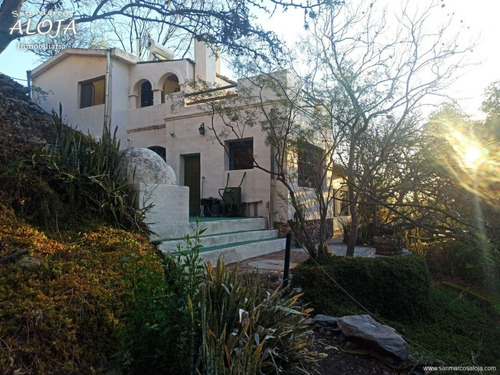 Vendo Hermosa Casa Con Piscina En La Sierra, Barrio El Rincón, San Marcos Sierras