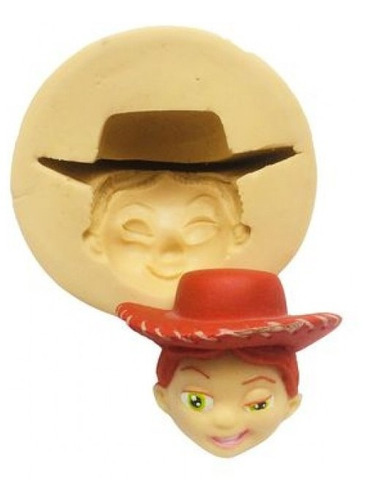 Molde De Silicone Toy Story - Rosto Da Jessie