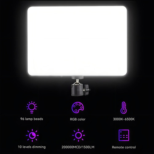 Panel Estudio Luz De Relleno Pl-26 Panel Video Fotografía Cu