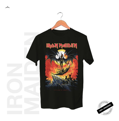 Camiseta Oficial Iron Maiden Revelations Tour 2019