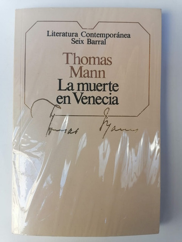 La Muerte En Venecia Thomas Mann