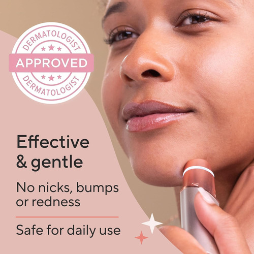 Depiladora Facial Para Mujer, Afeitadora Facial Eléctrica...