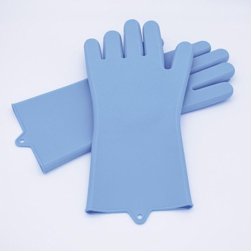 Guantes De Silicón Para Lavar Platos - Guantes Con Cepillo
