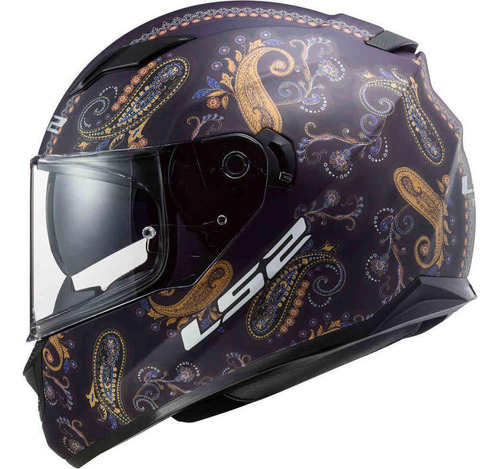 Capacete Ls2 Ff320 Stream Pasly Matte Violet