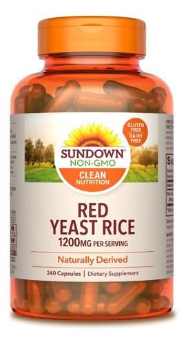 Suplemento: Cápsulas De Arroz Com Fermento Vermelho Sundown