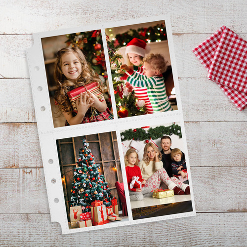 30 Fundas Protectoras De Fotos Transparentes Para Hojas De F
