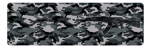 Mouse Pad Gamer 90x30cm Rise Mode Ak47 Military Extended