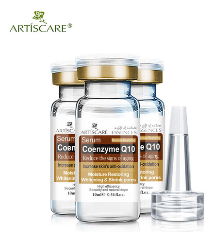 Sérum Artiscare Con Coenzima Q10, 3 Unidades, Para Minimizar