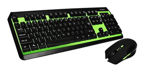 Kit Gamer Inalambrico Noga Teclado Y Mouse Nkb-40 Combo New