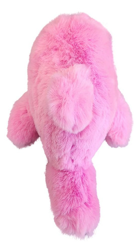 Tiburón Rosa De Peluche Suave Para Bebés Y Niños Pequeños