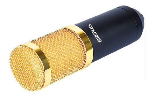 Micrófono OEM BM-800 condensador unidireccional negro/dorado