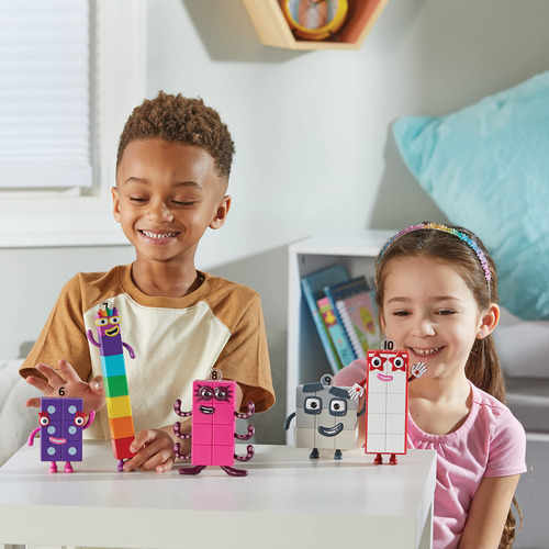 Conjunto De Bonecos De Ação Hand2mind Numberblocks Friends 6