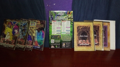 Lote De Cartas De Yugioh! + Tazos, Mochila & Gorra (Usado)