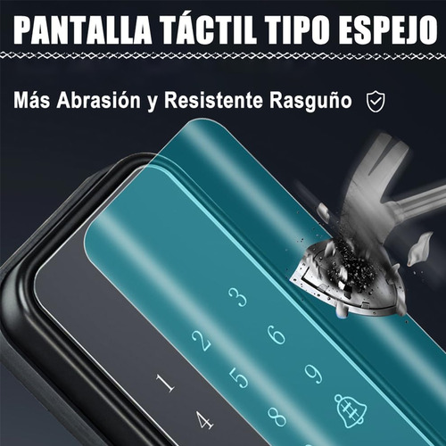 Cerradura Inteligente Electrónica De Bluetooth Chapa Digita 40-120mm
