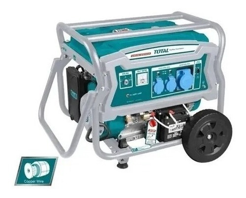 Generador A Gasolina 6,5kw Total Tp165006