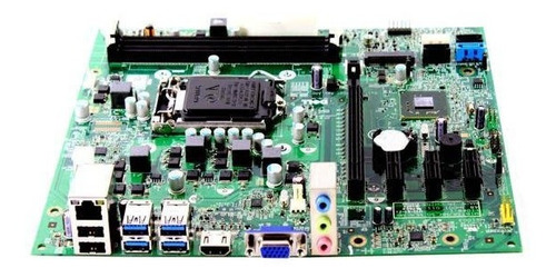 Imagen 2 de 6 de Tarjeta Madre Lga 1155 Dell Chipset B75 3ra Gen Usb 3.0 Oem