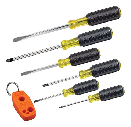 Klein Tools Juego De Destornilladores Con Magnetizador Para