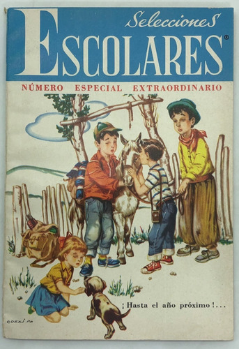 Revista Selecciones Escolares Nº 34 Extra Marzo De 1961
