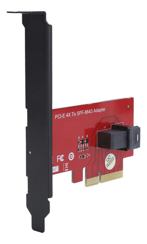 Adaptador Pci Express 4x Sff-8643 Para Conversor De Cartão -
