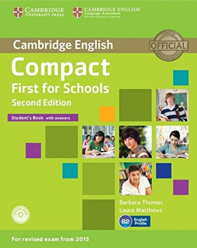 Libro: Compact First Schools St+key+cdrom. Vv.aa.. Cambridge